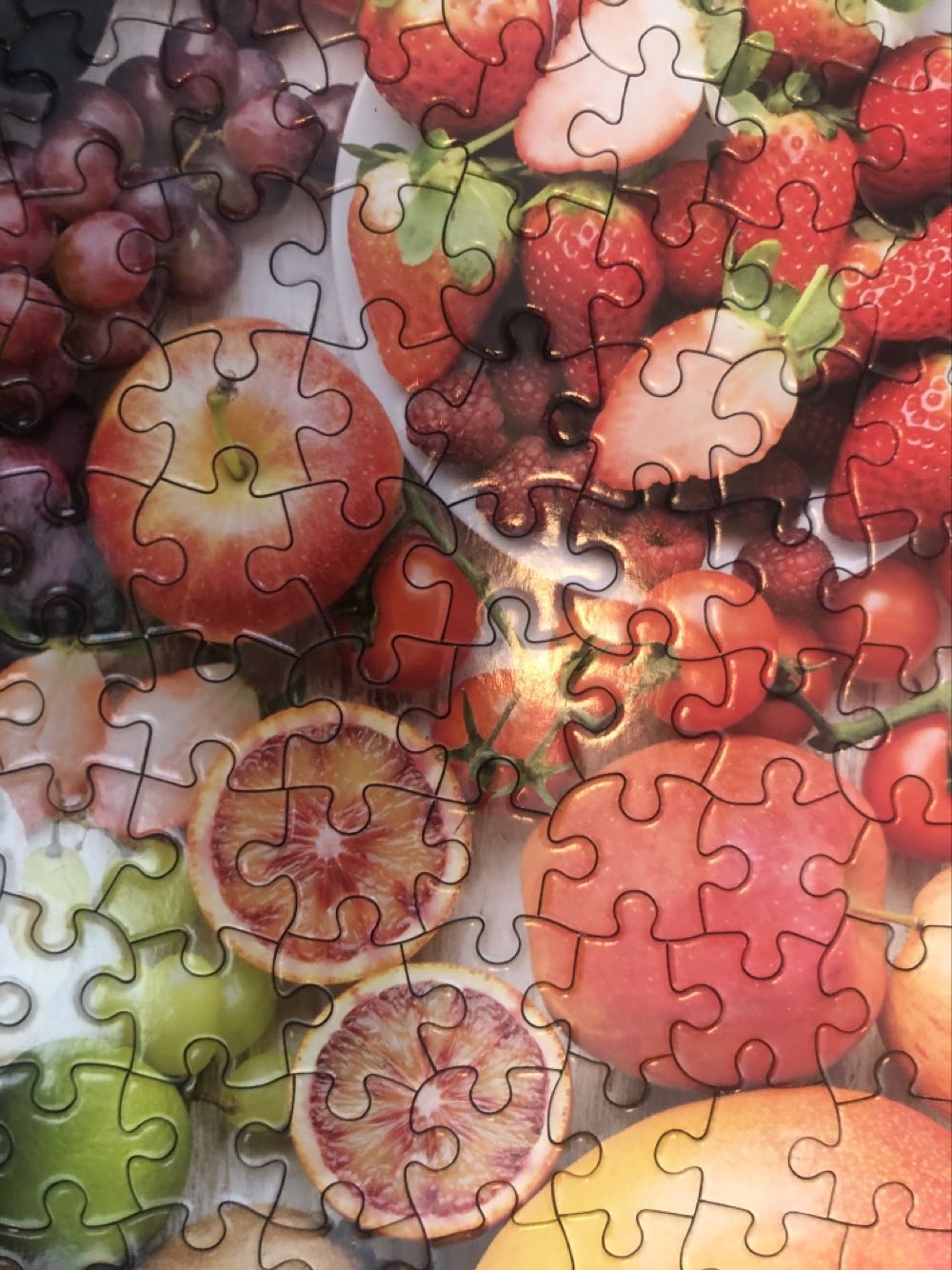 Healthy Eating - Ceaco Red Barn puzzle collectible [Barcode 021081520041] - Main Image 2