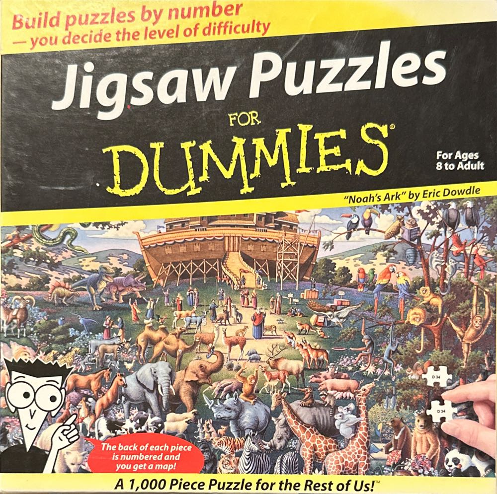 Noah’s Ark--jigsaw Puzzles For Dummies  puzzle collectible [Barcode 018886073506] - Main Image 2