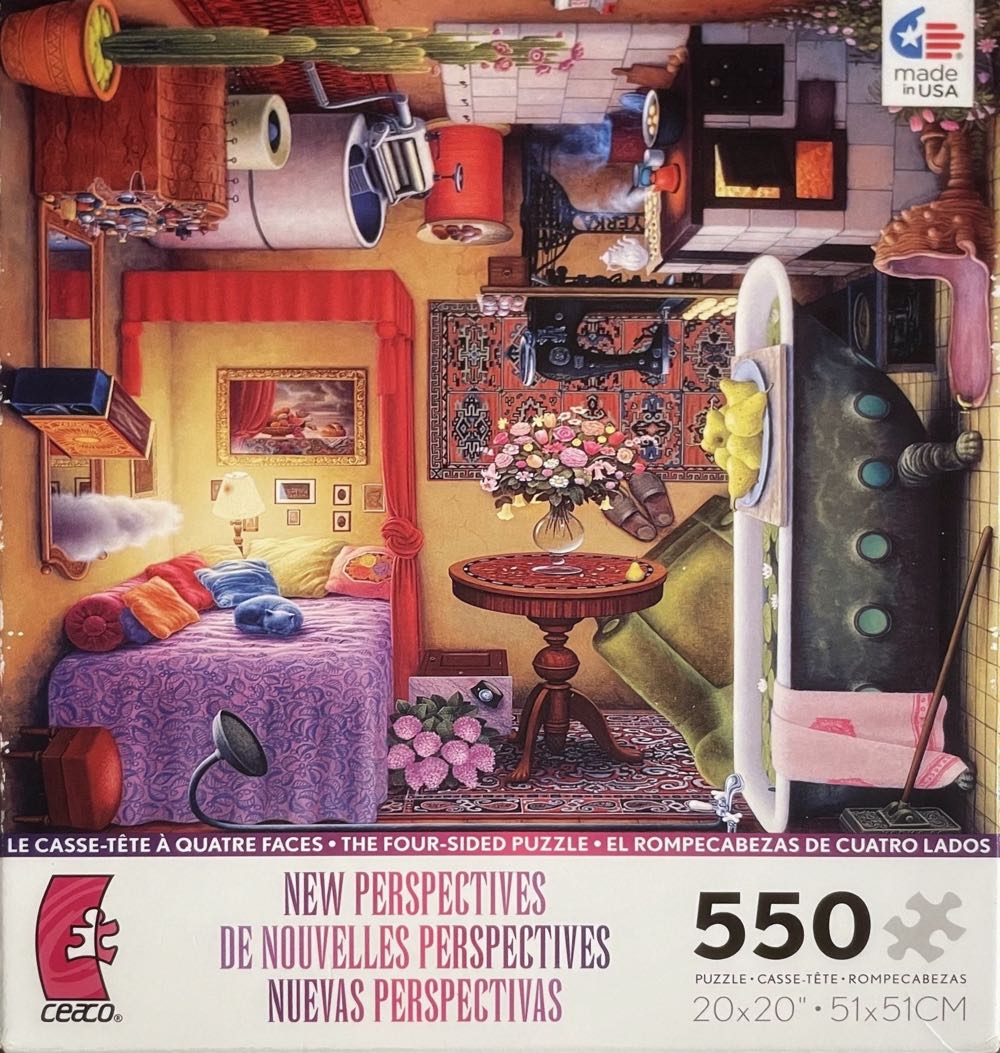 New Perspectives : Boudoir - Ceaco puzzle collectible [Barcode 021081023818] - Main Image 2