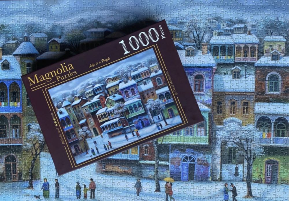 Snow In Old Tbilisi - Magnolia puzzle collectible [Barcode 8699375066234] - Main Image 4