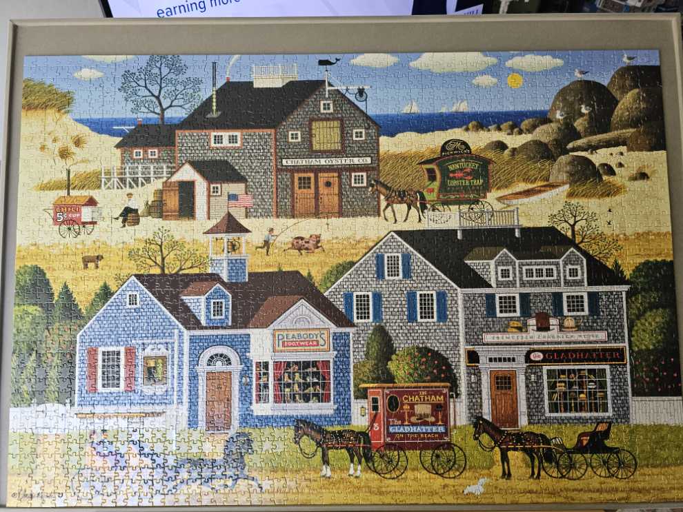 Devilstone Harbor - Buffalo Games puzzle collectible [Barcode 079346023424] - Main Image 2