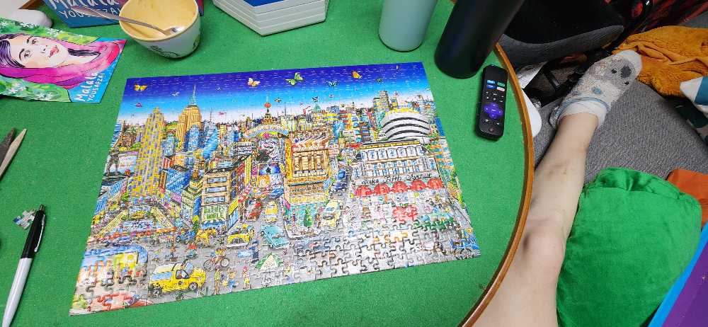 Nyc Toon - Sure Lox puzzle collectible - Main Image 2