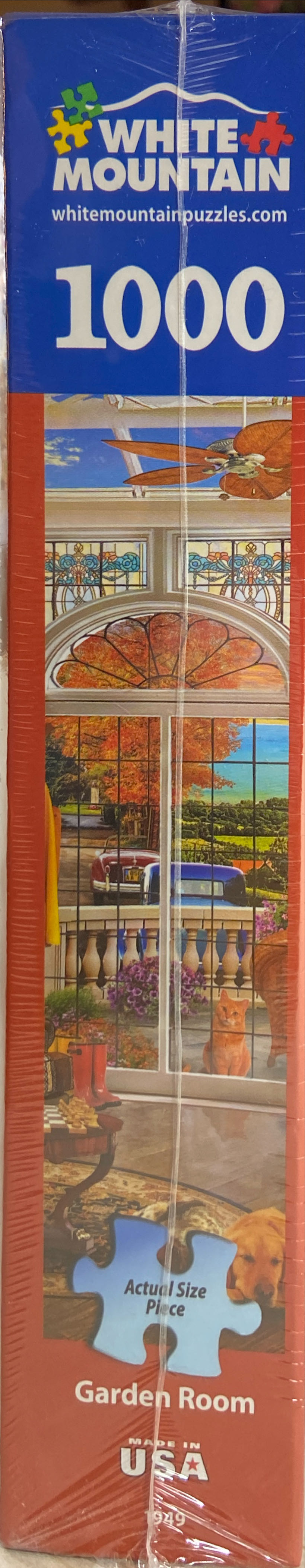 Garden Room - White Mountain puzzle collectible [Barcode 724819267972] - Main Image 3