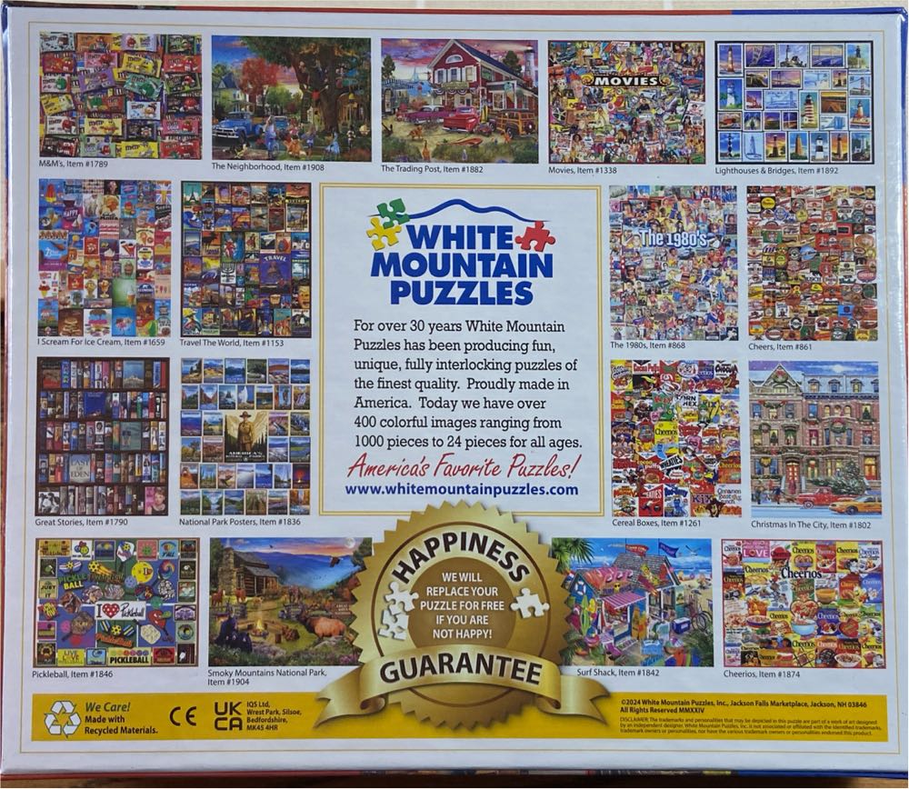 Garden Room - White Mountain puzzle collectible [Barcode 724819267972] - Main Image 4