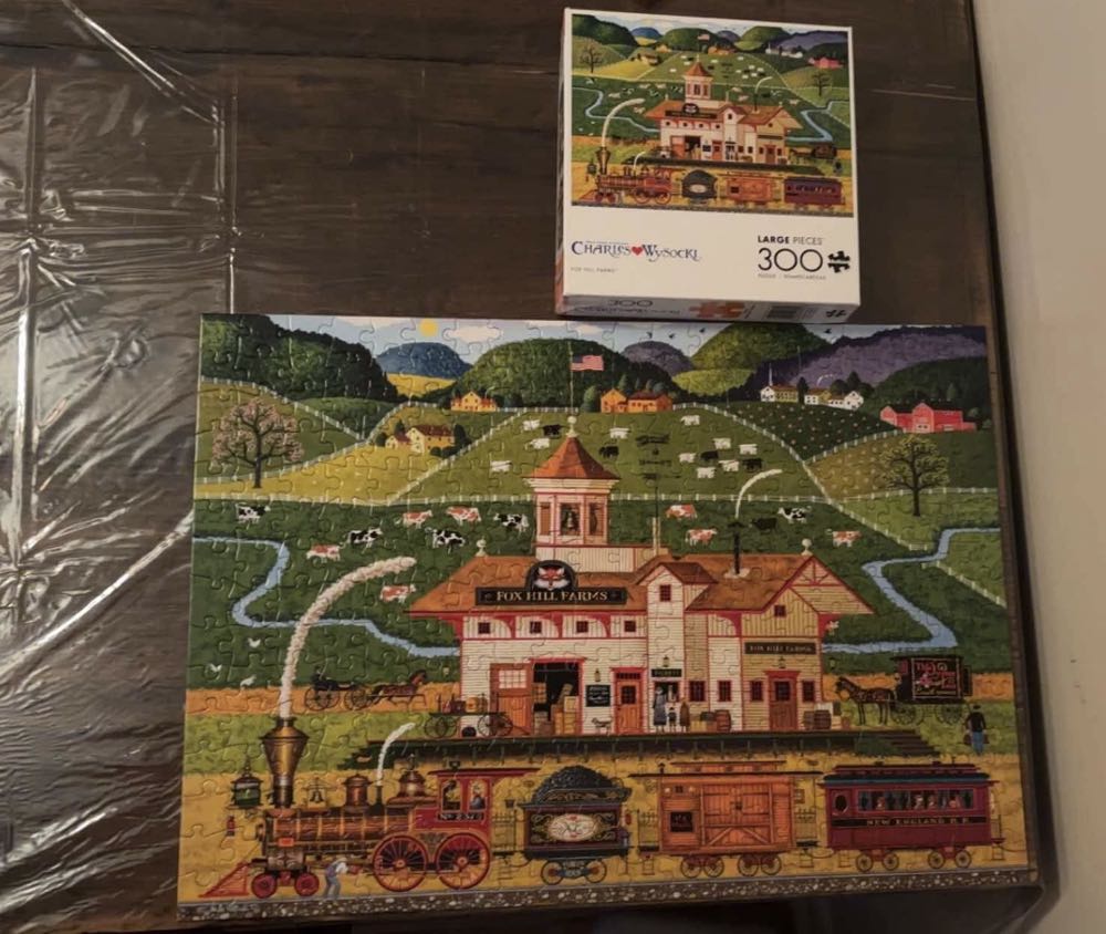 Fox Hill Farms - 1040, 3/12/26 - SOLD - Buffalo 300 puzzle collectible [Barcode 079346226221] - Main Image 3