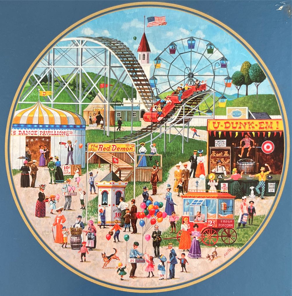 Fairground Frolics 🔴 - Gibsons puzzle collectible [Barcode 5012269008982] - Main Image 2