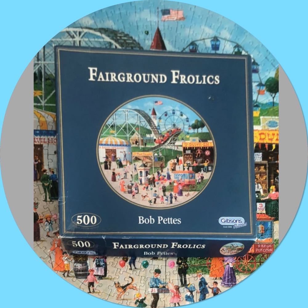 Fairground Frolics 🔴 - Gibsons puzzle collectible [Barcode 5012269008982] - Main Image 4