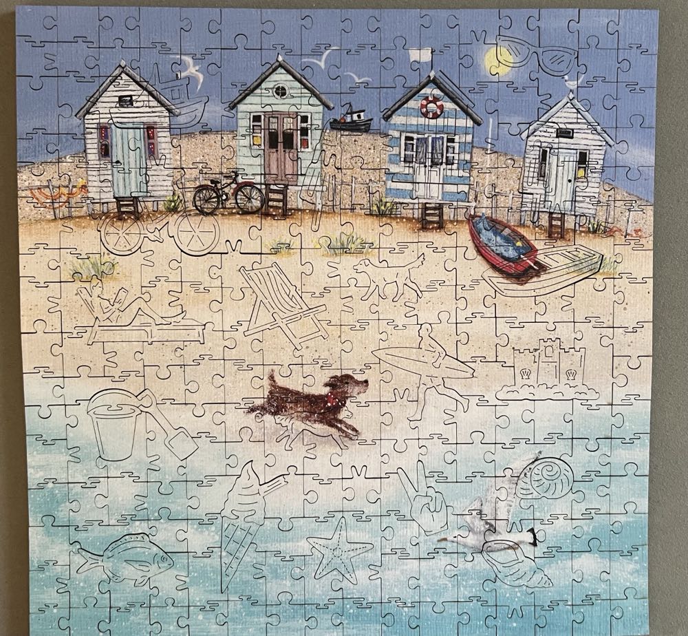 Beach Huts - Victory Wooden Puzzle puzzle collectible [Barcode 5056461101386] - Main Image 2