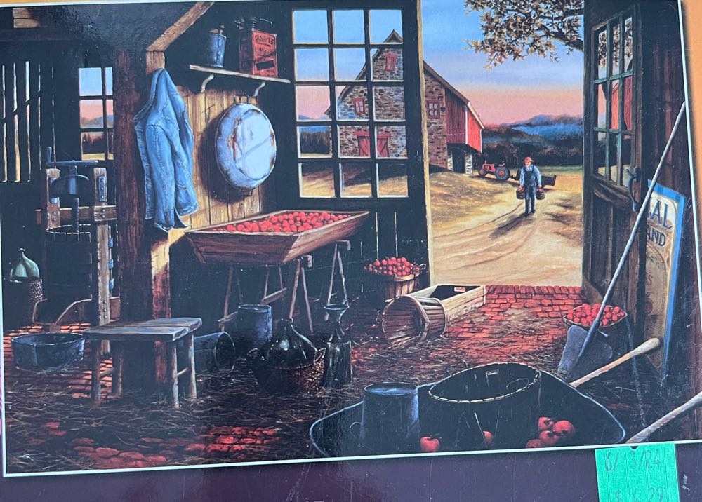 Brain Tree Jigsaw Pkg Station 39540382 Gas 27.5”x19.5” Pc Americana Nostalgia Antiques