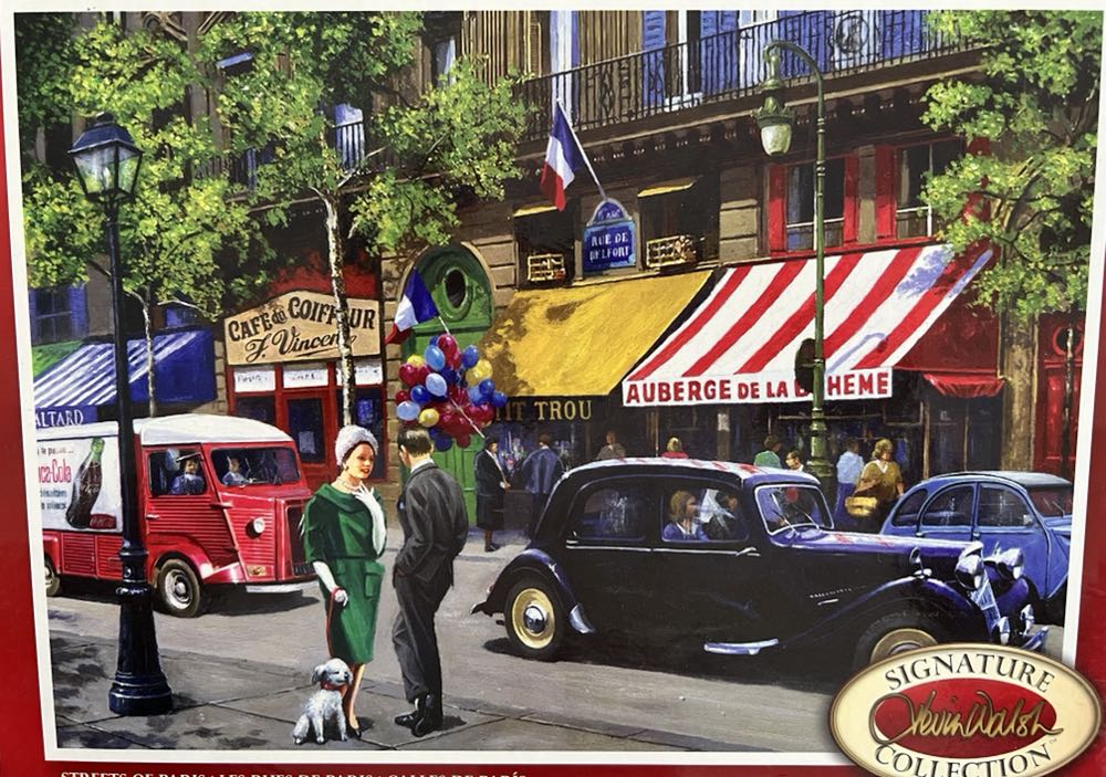 Streets Of Paris - Masterpieces Puzzle Conpany puzzle collectible [Barcode 705988813047] - Main Image 2