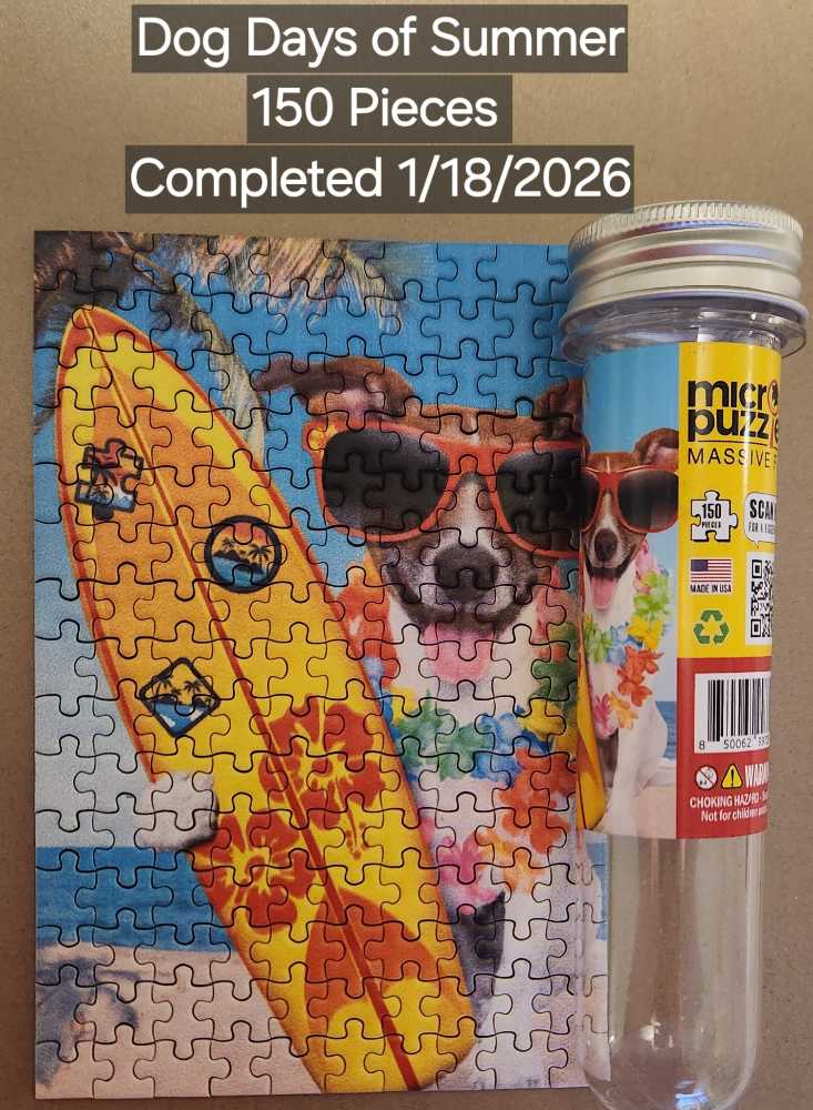 Dog Days Of Summer - Micro Puzzles puzzle collectible - Main Image 4