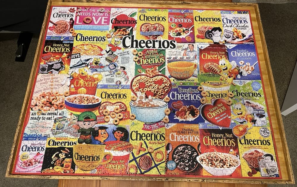 Cheerios - White Mountain Puzzles puzzle collectible [Barcode 724819267200] - Main Image 2