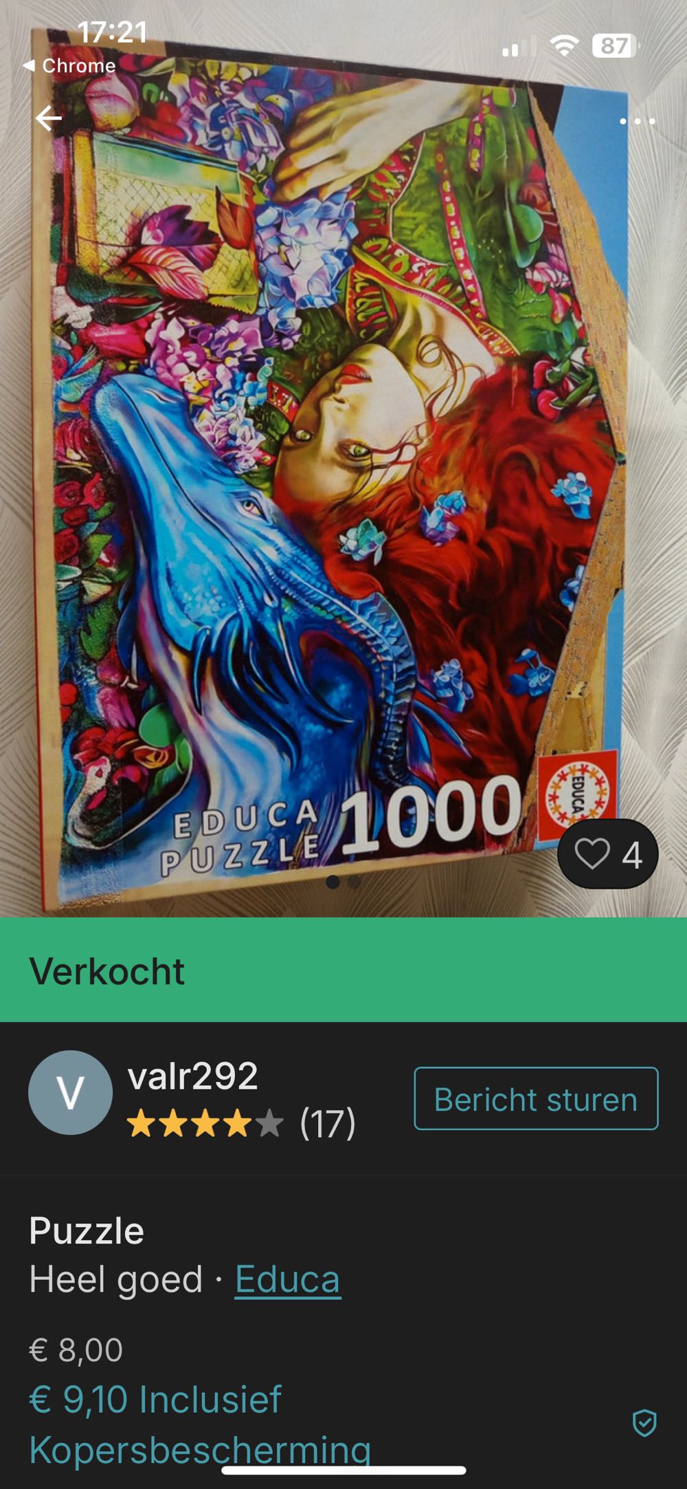 Sant Jordi - Educa puzzle collectible [Barcode 8412668199262] - Main Image 4