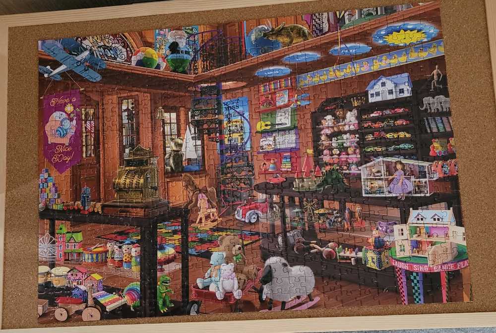 The Toy Shop - Corner Piece puzzle collectible - Main Image 2