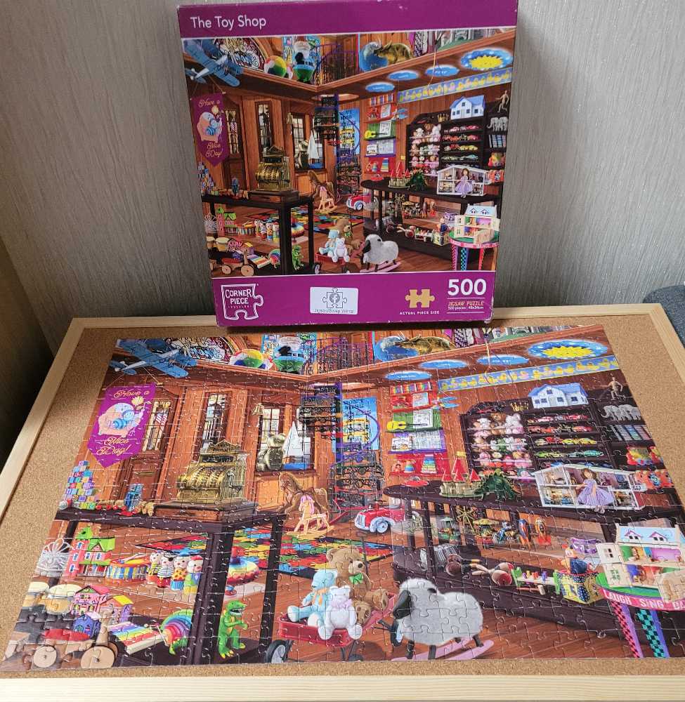 The Toy Shop - Corner Piece puzzle collectible - Main Image 3