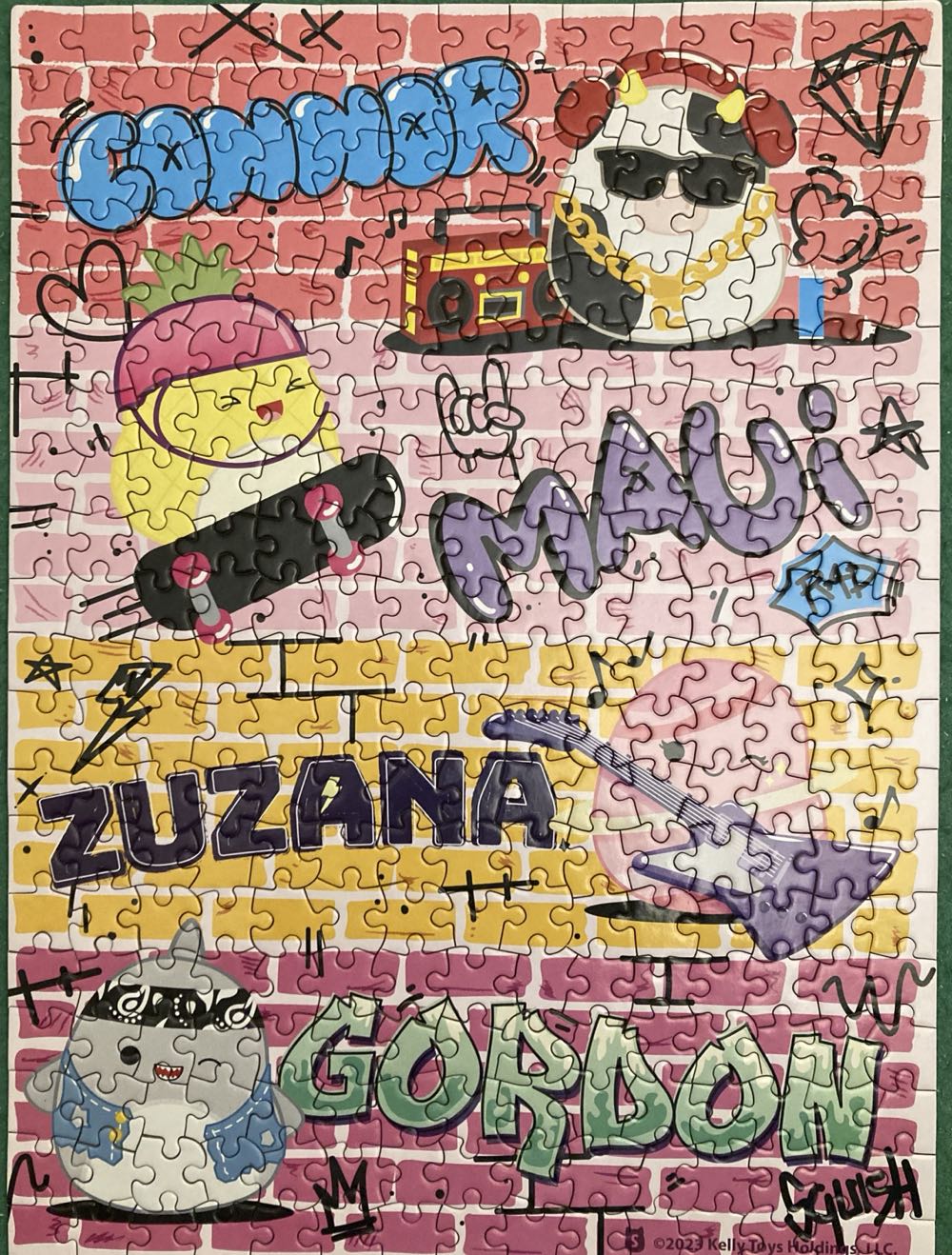 Squishmallow Party Pack - Buffalo puzzle collectible [Barcode 079346093984] - Main Image 3