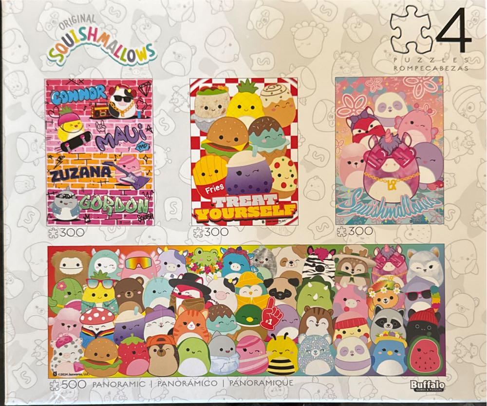 Squishmallow Party Pack - Buffalo puzzle collectible [Barcode 079346093984] - Main Image 4