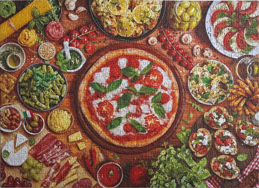 Italian Table - Eurographics 🇺🇸 puzzle collectible [Barcode 628136356152] - Main Image 2