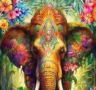 Christian Lacroix Luxury Tropical Flower Animal Jigsaw 500 Galison New Pieces Flowers Brand