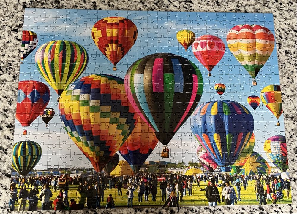 Z - Annual Albuquerque International Hot Air Balloon Fiesta (Redonated) - Colorluxe puzzle collectible [Barcode 4895145408646] - Main Image 2