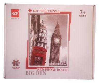 Big Ben - GXF Toys puzzle collectible [Barcode 00849795071808] - Main Image 2