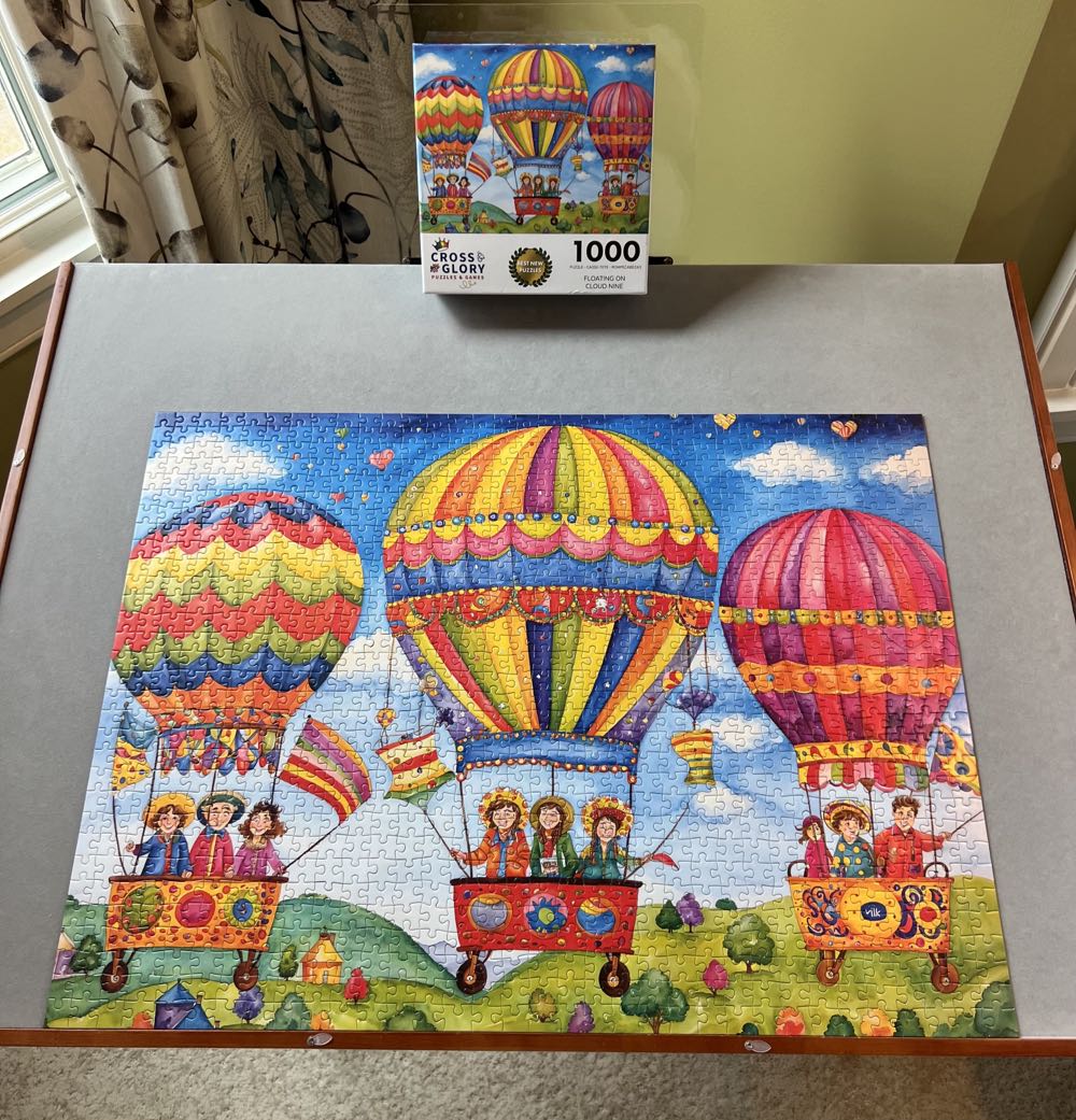 Floating On Cloud Nine - Cross & Glory puzzle collectible [Barcode 850050598893] - Main Image 2