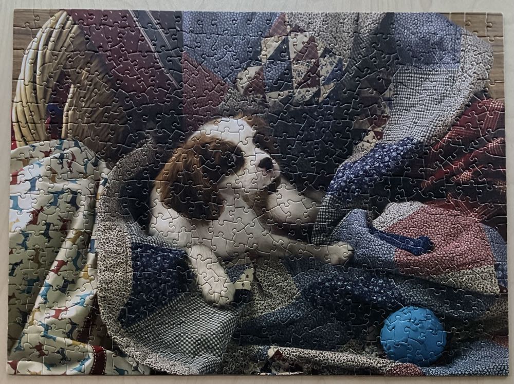 Laundry Day - Cobble Hill puzzle collectible [Barcode 625012521154] - Main Image 2