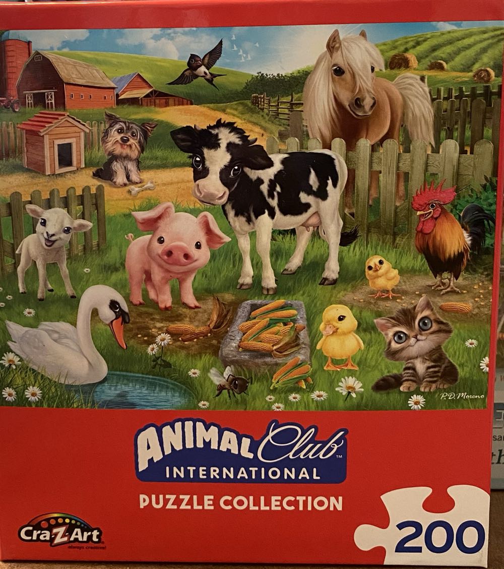 Farm Animal Club - Cra-Z-Art (Puzzle Collector) puzzle collectible [Barcode 4895145418607] - Main Image 2