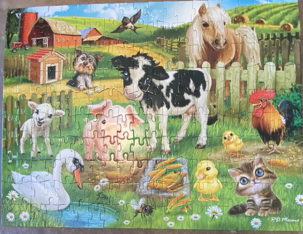 Farm Animal Club - Cra-Z-Art (Puzzle Collector) puzzle collectible [Barcode 4895145418607] - Main Image 3