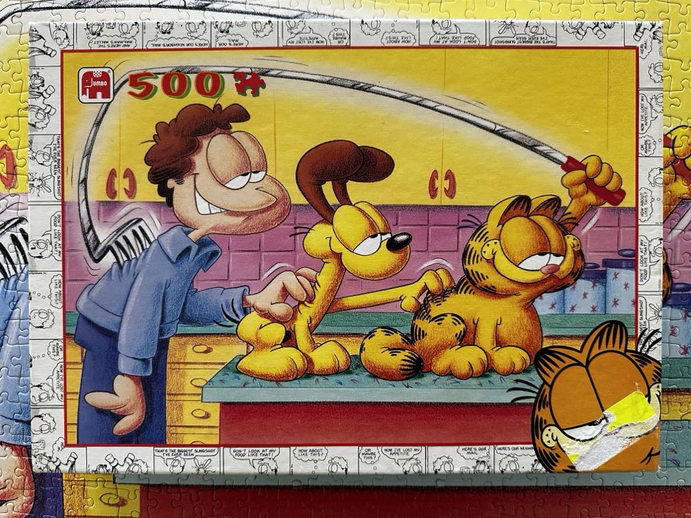Garfield - Jumbo puzzle collectible [Barcode 8710126015414] - Main Image 4
