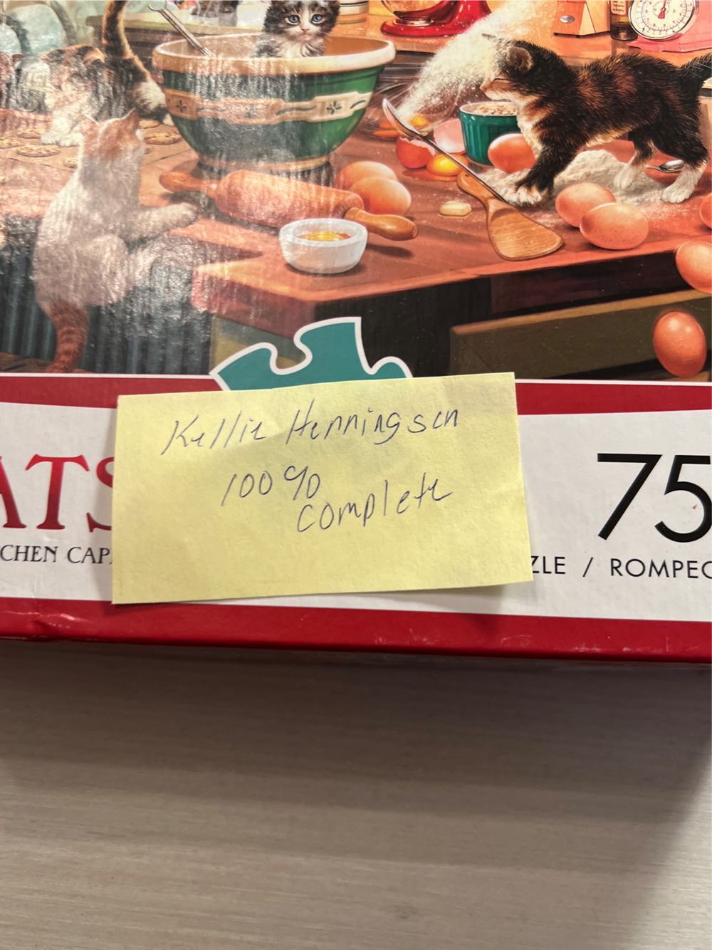 Kittens Kitchen Capers  puzzle collectible - Main Image 2