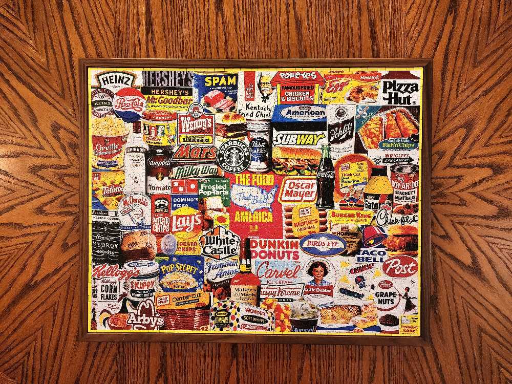 Food That Built America - White Mountain 🇺🇸 puzzle collectible [Barcode 724819267477] - Main Image 2