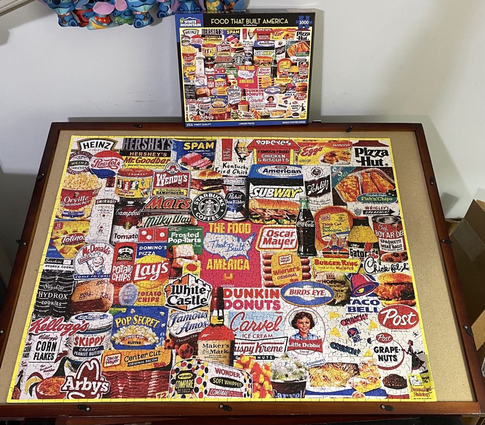 Food That Built America - White Mountain 🇺🇸 puzzle collectible [Barcode 724819267477] - Main Image 3