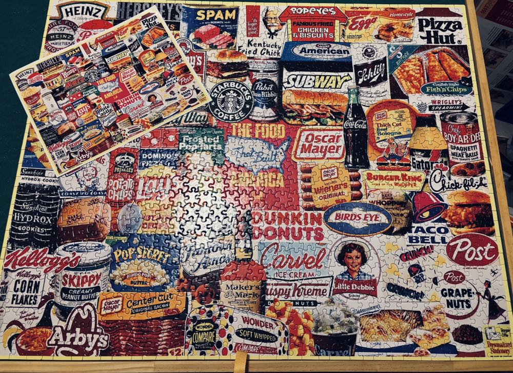 Food That Built America - White Mountain 🇺🇸 puzzle collectible [Barcode 724819267477] - Main Image 4