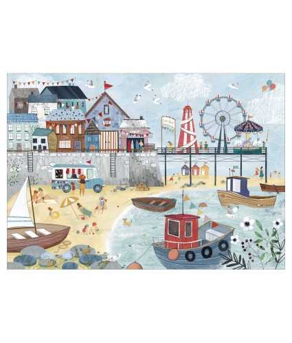 Seaside Summer  - Cancer Research puzzle collectible [Barcode 5056238547935] - Main Image 2