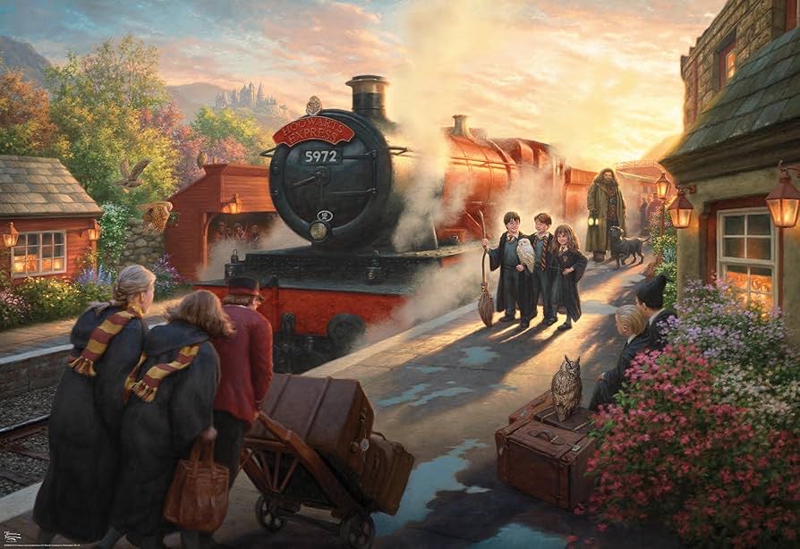 Harry Potter: Hogwart’s Express - Ceaco puzzle collectible [Barcode 021081400060] - Main Image 3