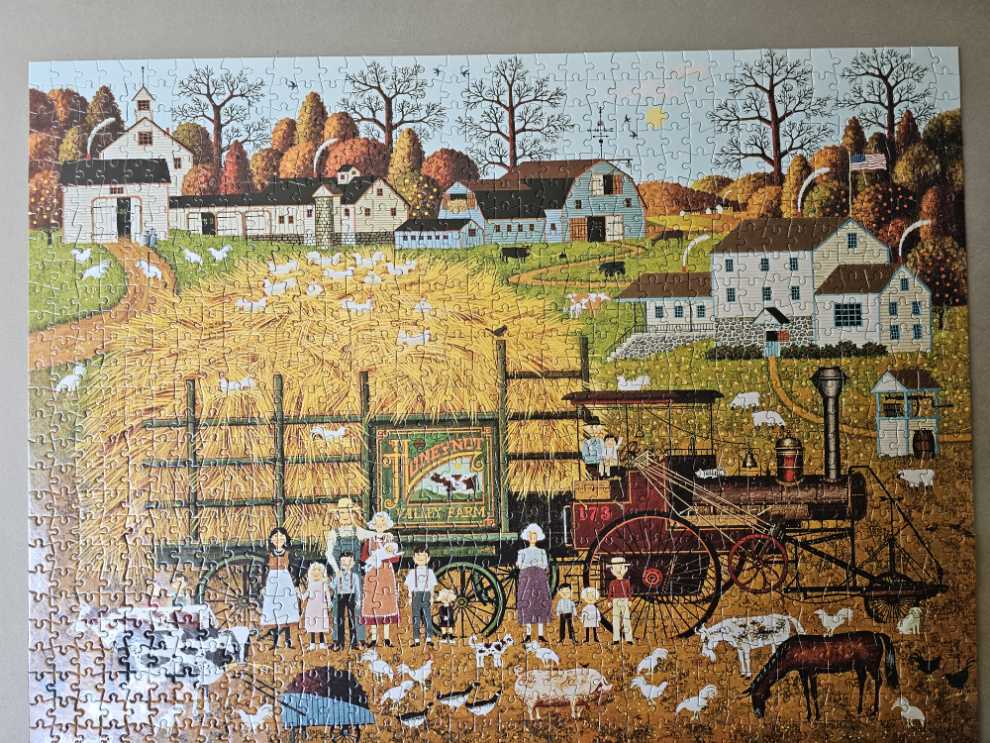 Honeynut Valley Farms* - Buffalo Games puzzle collectible [Barcode 079346133147] - Main Image 2