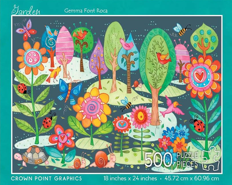 Garden  - Crown point graphics puzzle collectible [Barcode 713755922502] - Main Image 2