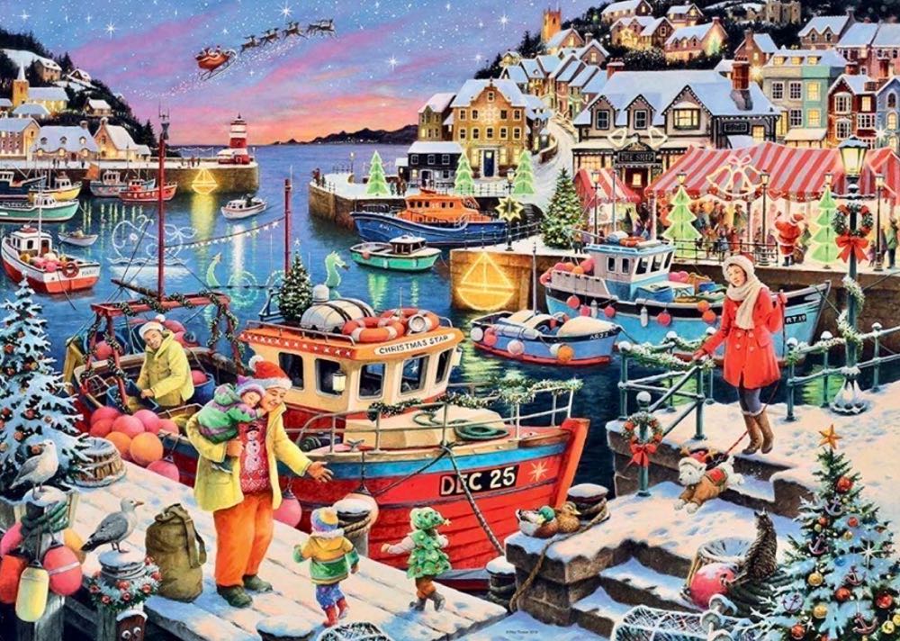 2019 Limited Edition : Home for Christmas • - Ravensburger puzzle collectible [Barcode 4005556139910] - Main Image 2