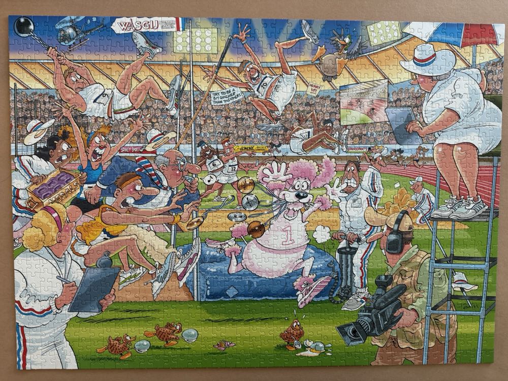 Wasgij? Wasgij Summer Games! - Wasgij puzzle collectible [Barcode 8710126018569] - Main Image 2