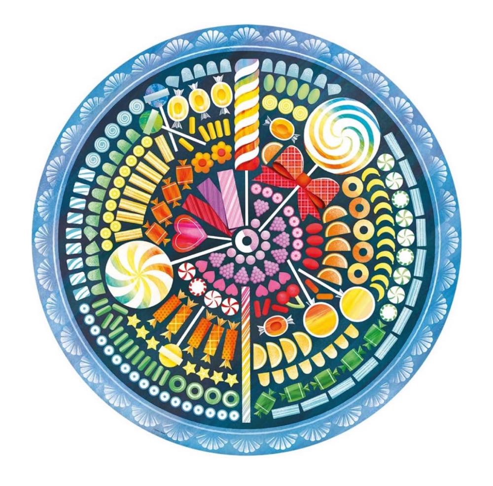 Circle of Colors 2 : Candies - Ravensburger puzzle collectible [Barcode 4005556173501] - Main Image 2