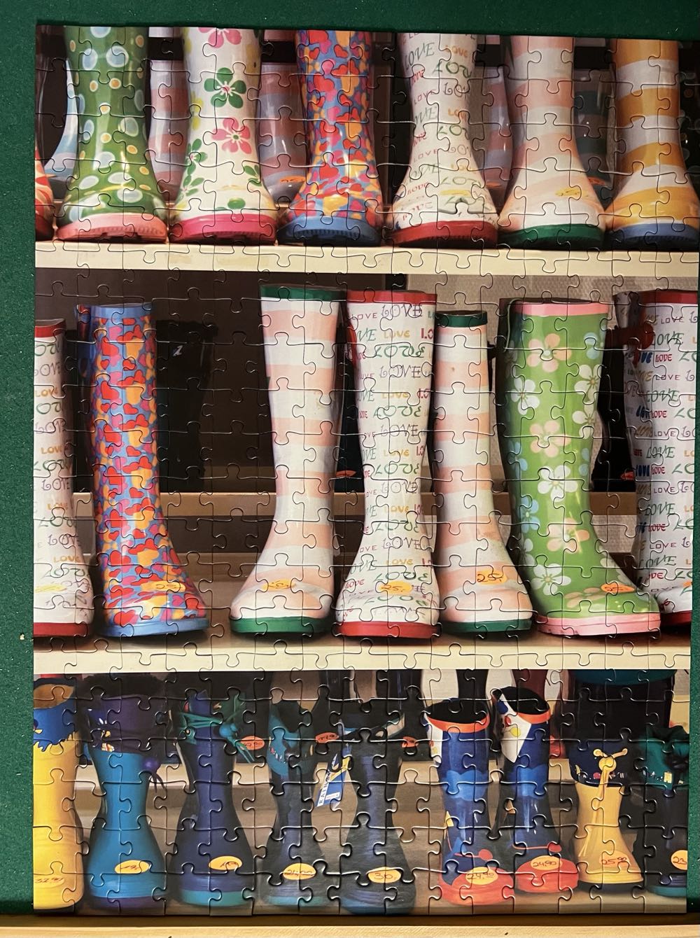 Colorful Rubber Boots - Colorluxe puzzle collectible [Barcode 4895145492201] - Main Image 4