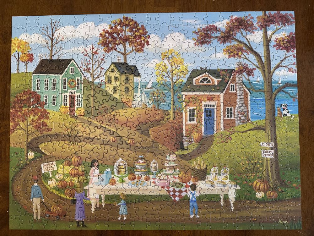 Harbor Town Bake Sale - Spilsbury puzzle collectible [Barcode 810061441915] - Main Image 2