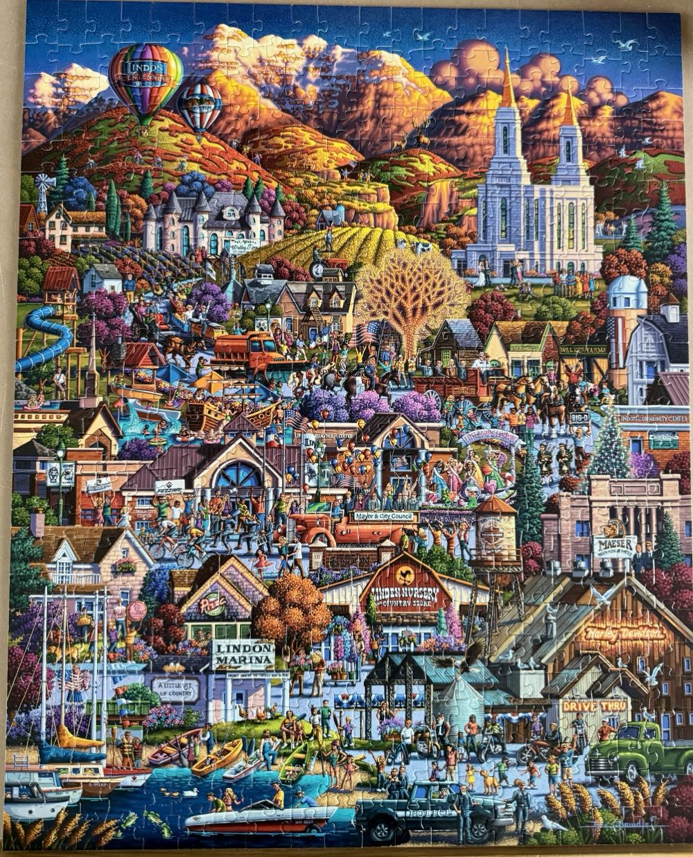 Lindon - Traded #130 - Dowdle puzzle collectible - Main Image 2