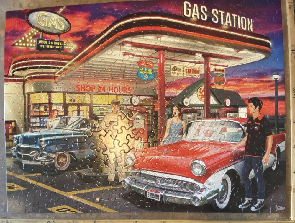  Remember Those Days  - SunsOut puzzle collectible [Barcode 796780422162] - Main Image 2