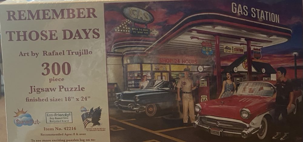  Remember Those Days  - SunsOut puzzle collectible [Barcode 796780422162] - Main Image 3