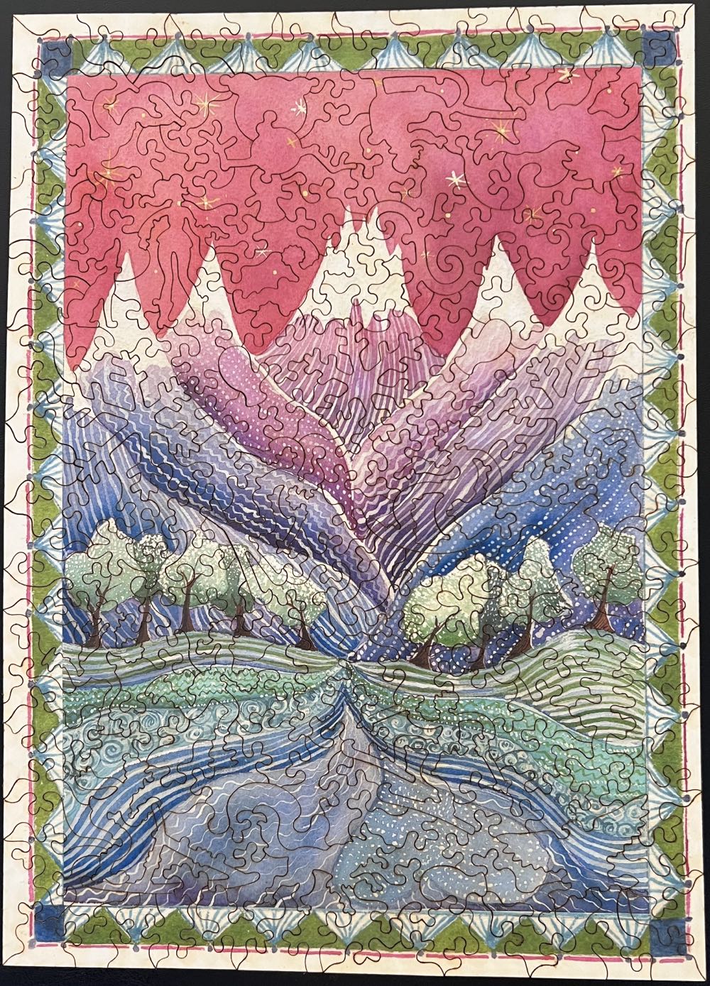 Mountain Majesty - SOLD - Liberty puzzles puzzle collectible - Main Image 2