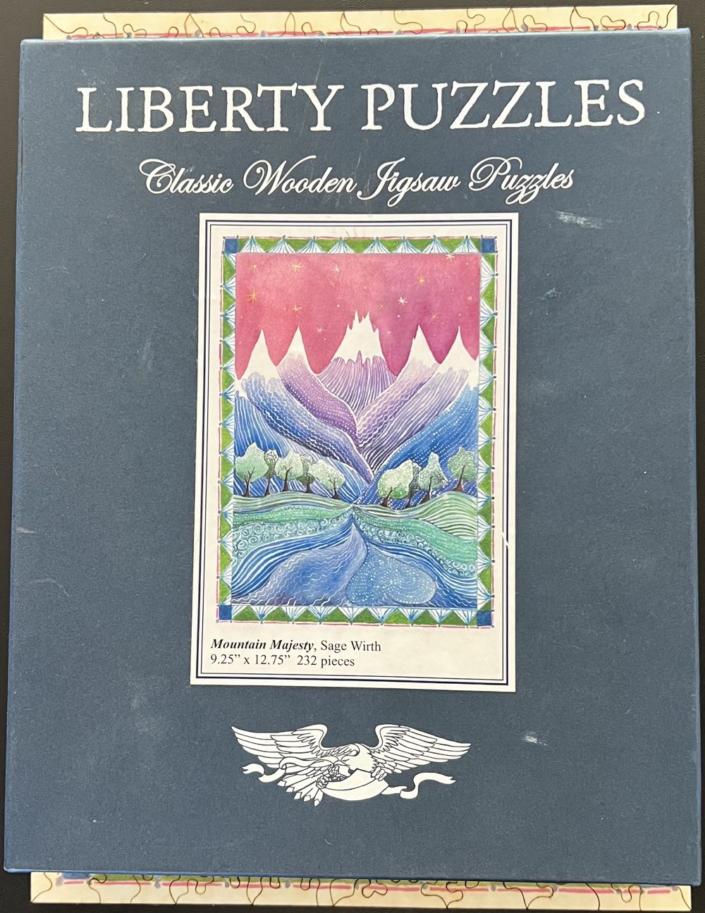 Mountain Majesty - SOLD - Liberty puzzles puzzle collectible - Main Image 4
