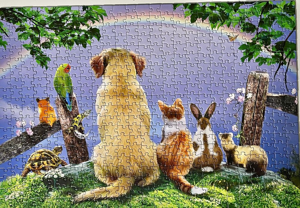 Over The Rainbow - SunsOut 🇺🇸 puzzle collectible [Barcode 796780593572] - Main Image 2