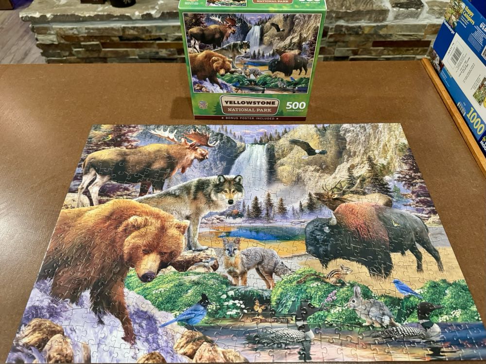 Yellowstone National Park - MasterPieces puzzle collectible [Barcode 705988822094] - Main Image 2